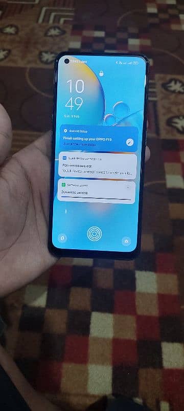 oppo f19 new condition 10/10 with box and charger available 1