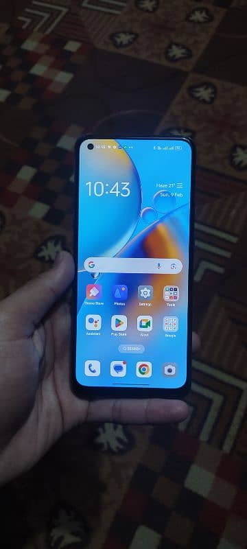 oppo f19 new condition 10/10 with box and charger available 4