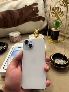 iPhone 15 ice blue 4 month sim time!