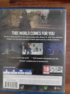 Days gone ps4 CD