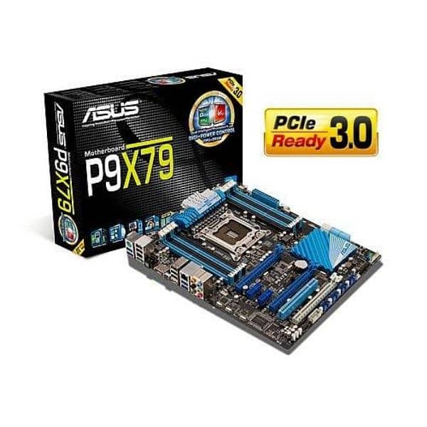 Asus P9 X79 Intel Core i7 3930 6 Cores 4.0Ghz 2