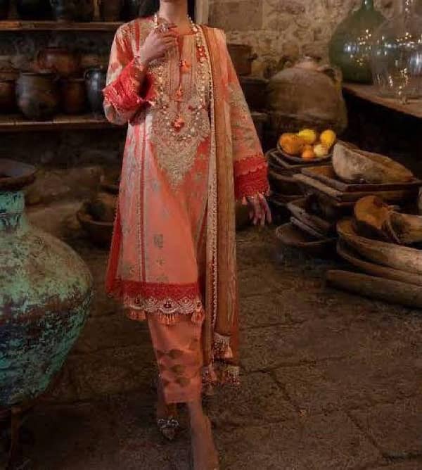 Stitched Fancy Party Wear & Lawn Collection 11