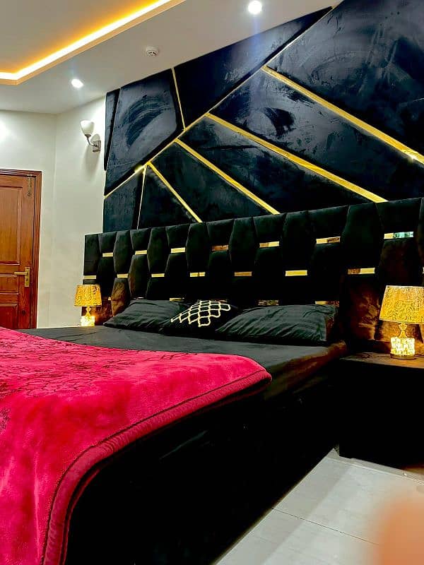 Bed sets 10 foot black bed Golden bed 0