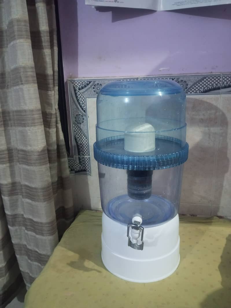 Charcoal water filter cooler 1