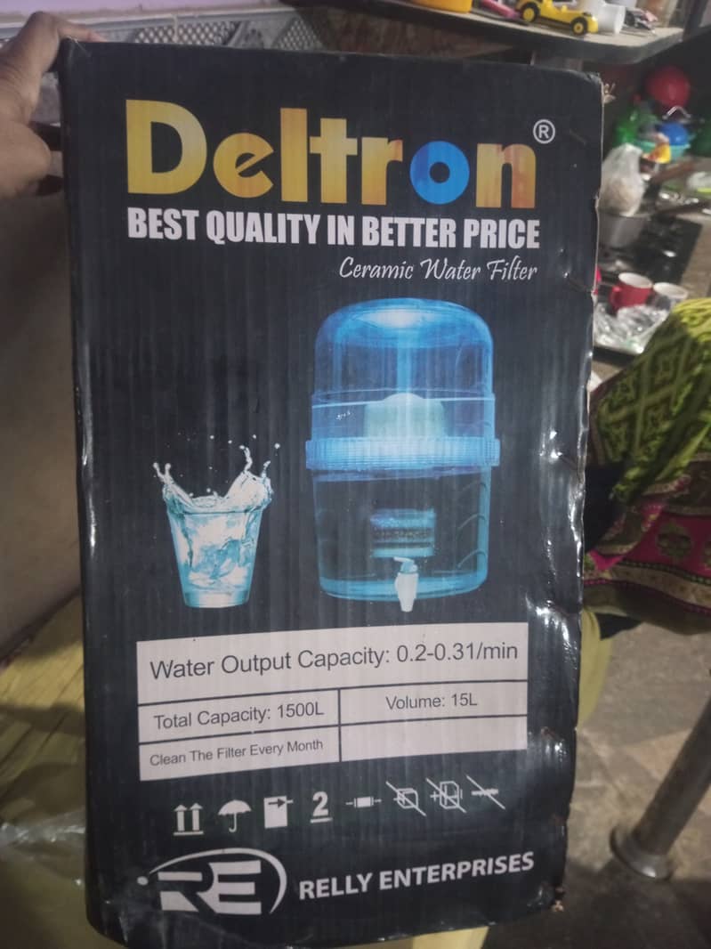 Charcoal water filter cooler 2