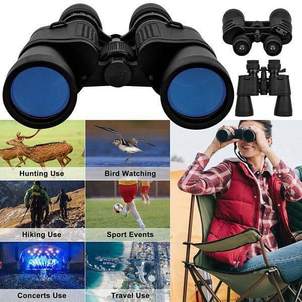 Durable metal and Rubber Binocular 1 piece for outdoor adventures 2