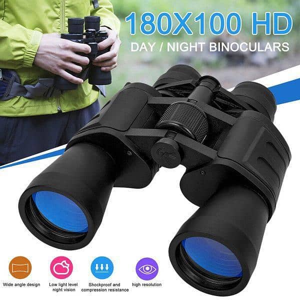 Durable metal and Rubber Binocular 1 piece for outdoor adventures 6