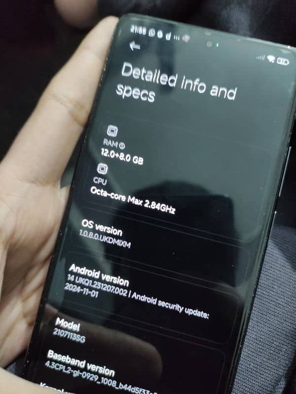 Xiaomi 11T pro 12+8 ram 256 rom 5