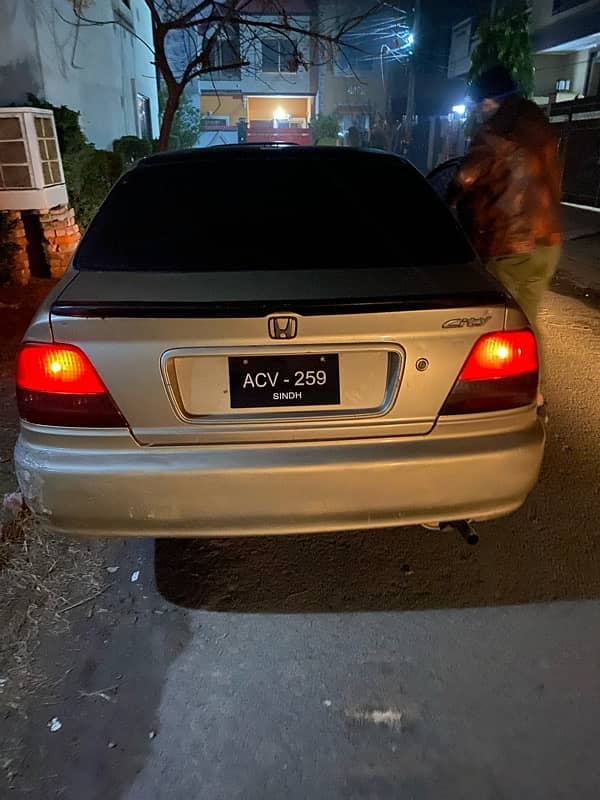 Honda City with driver 4