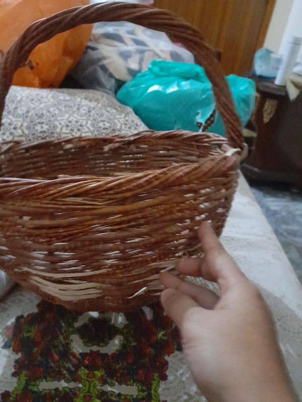 hand made basket for garden 1