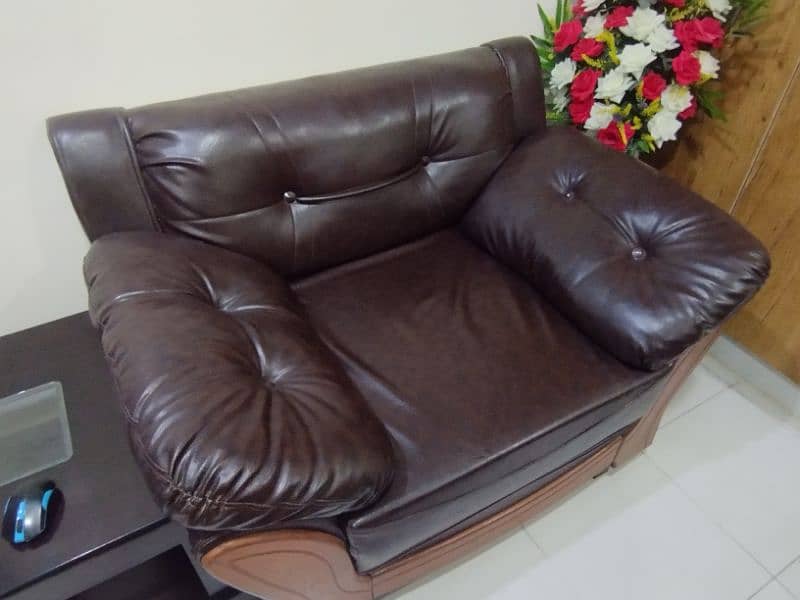 original leather 5 seater sofa set 4