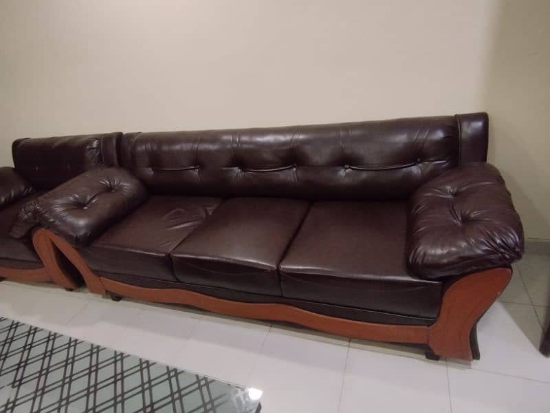 original leather 5 seater sofa set 5