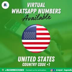 USA America Number For Whatsapp