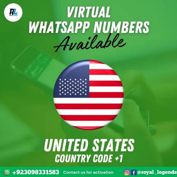 USA America Number For Whatsapp 0