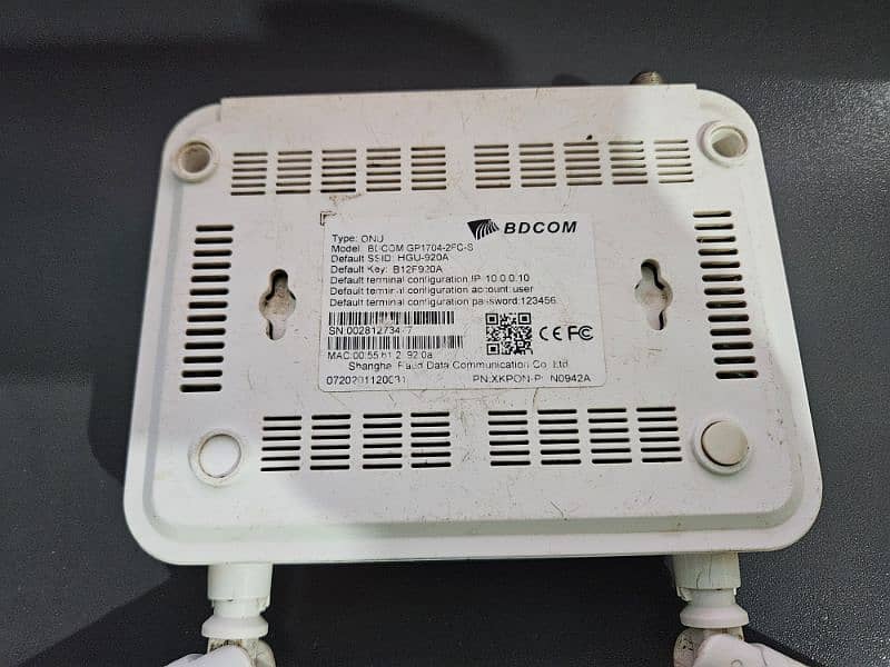 Fiber Router BDCOM GP1704-2FC-S Xpon Gpon/Epon 5