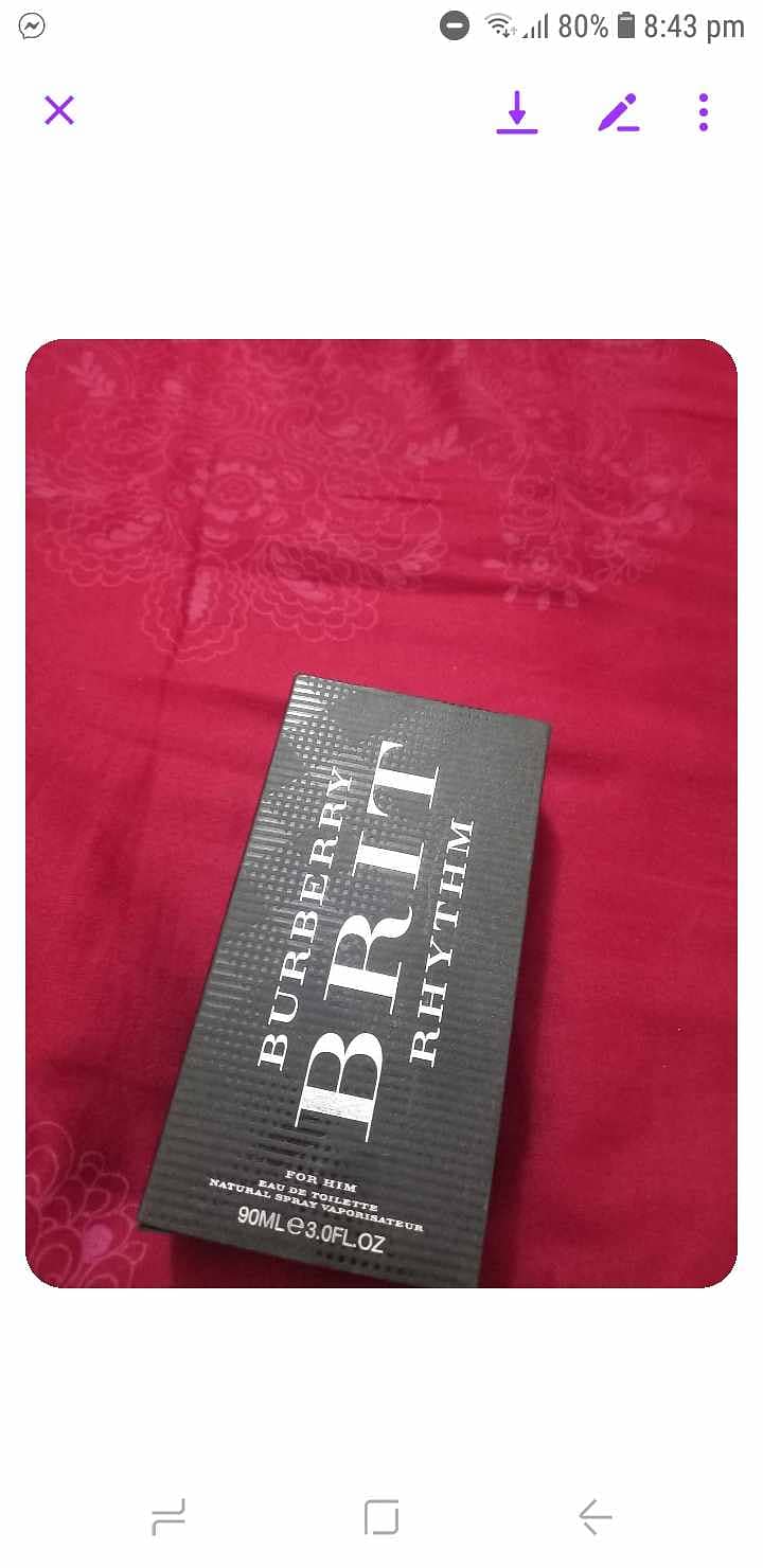 Perfume men's Burberry brit 1