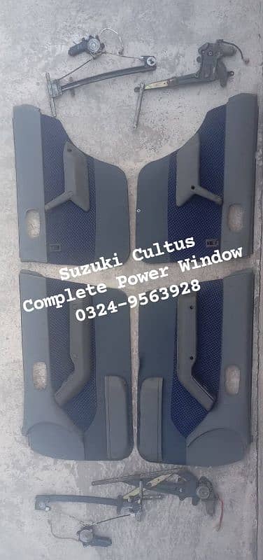 Suzuki Swift / Cultus Door Trims With Power windows 0