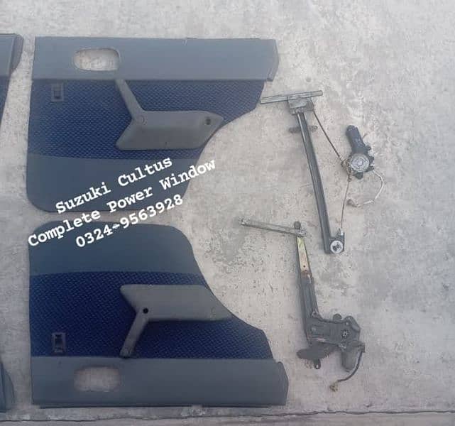 Suzuki Swift / Cultus Door Trims With Power windows 2