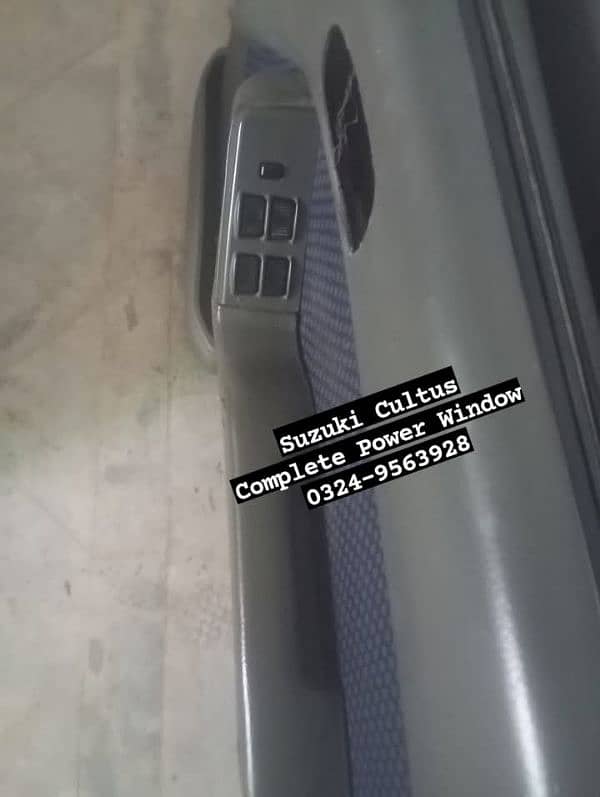 Suzuki Swift / Cultus Door Trims With Power windows 5