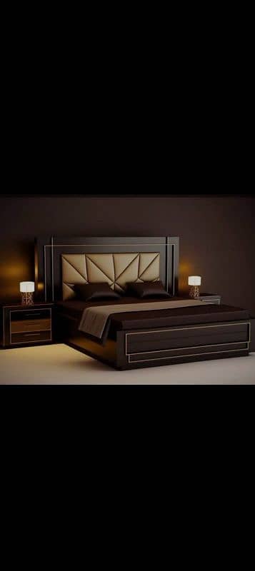 lamination double bed| Akhrot Board| Dressing 0