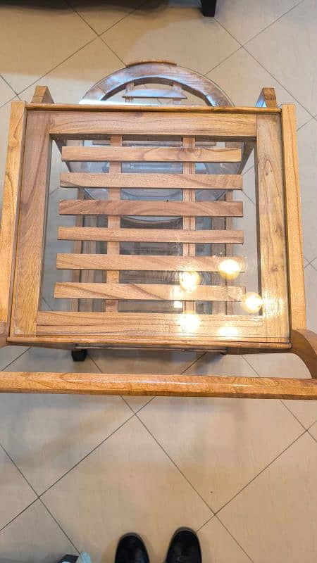 Wooden Serving Trolley 6