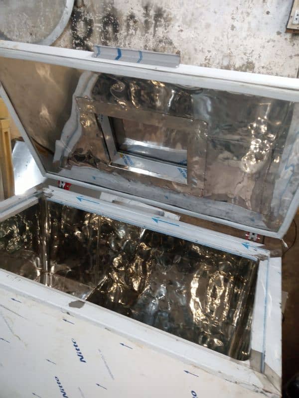 steel freezer 8