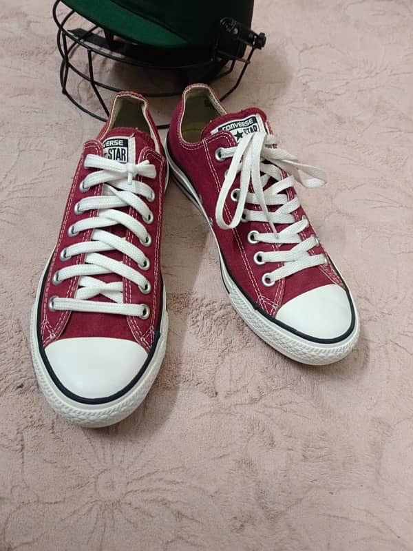 All star Shoes red 3