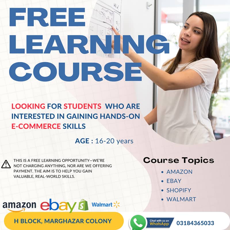 Looking for Students Interested in Gaining Hands-On E-Commerce stores 0