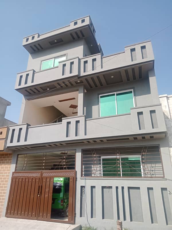 Marwa town 5marla 3 story house available for rent Islamabad 0