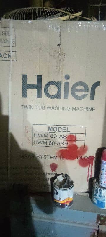 Haier Washing Machine HWM-80AS 1