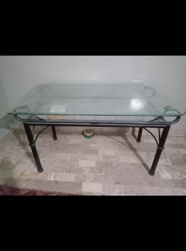 iron almari. . . mattress king size. . dining table iron 3