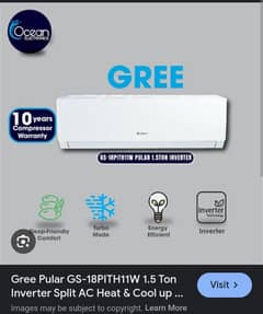 gree ac diba pack 1.5 ton inverter