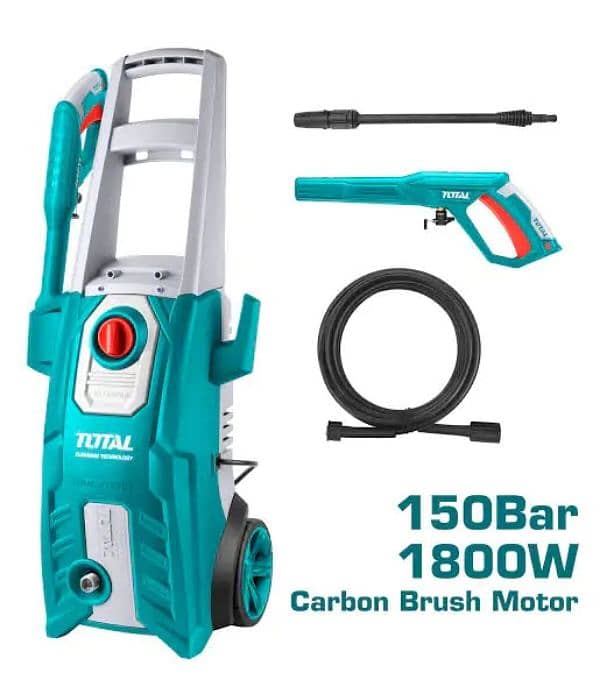 Total pressure washer 150 Bar 1800Watts Powerful 0