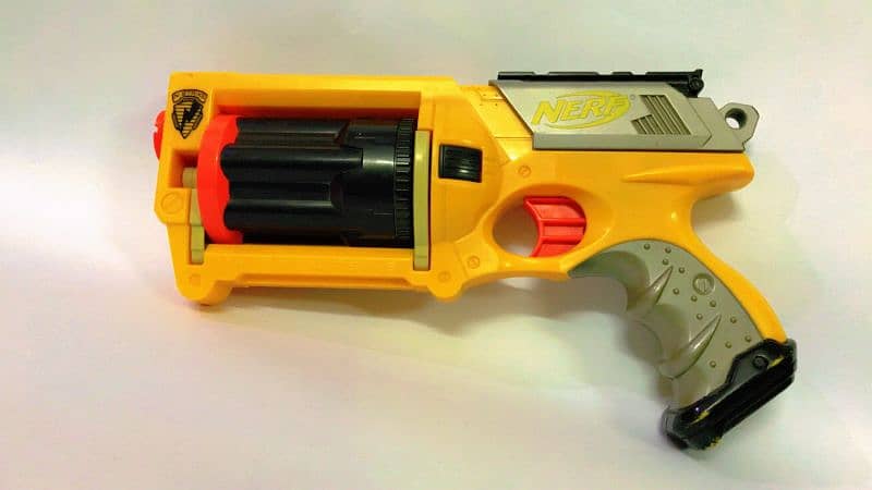 Nerf mini-machine gun. 2