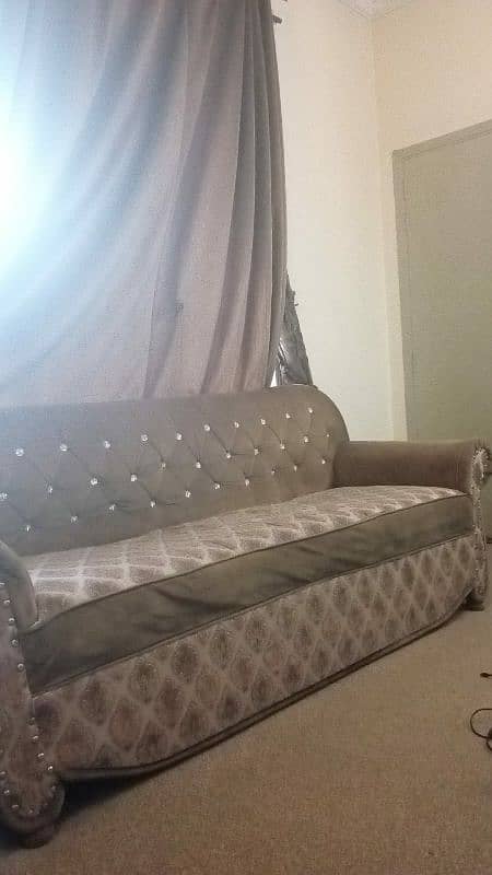 7 seater sofa set with cushions 3