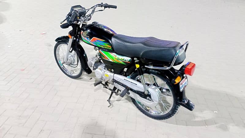 Honda CD-70 Euro2 2021 6 month karachi num 1st owner Genuine condition 1