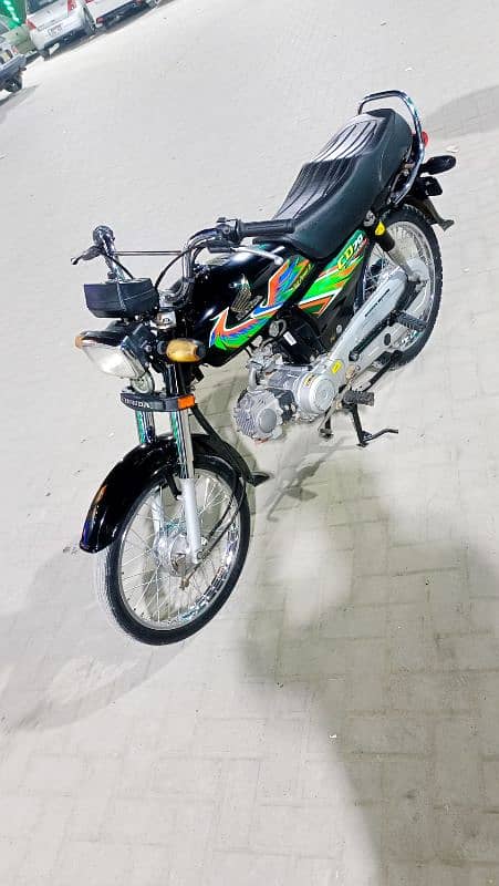 Honda CD-70 Euro2 2021 6 month karachi num 1st owner Genuine condition 15