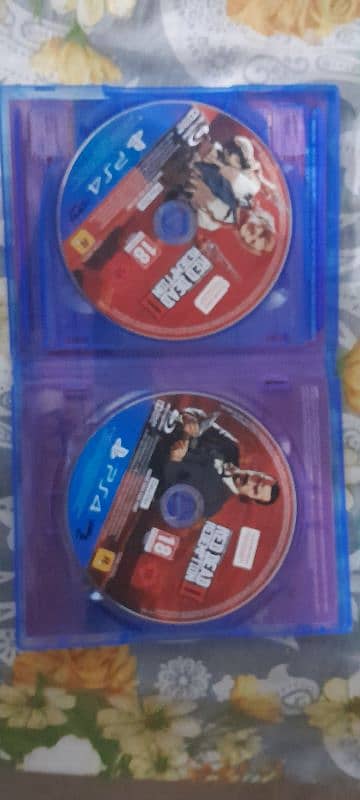 rde dead redemption 2 ps4 scratchless 2 cds 2