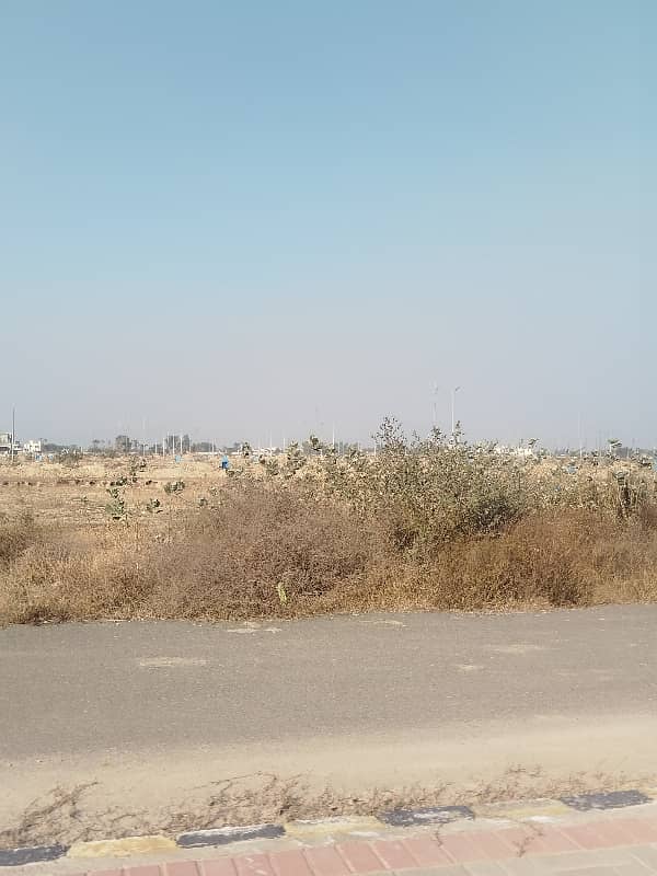 2 Kanal Plot near Golf Course and near to Main Road 22