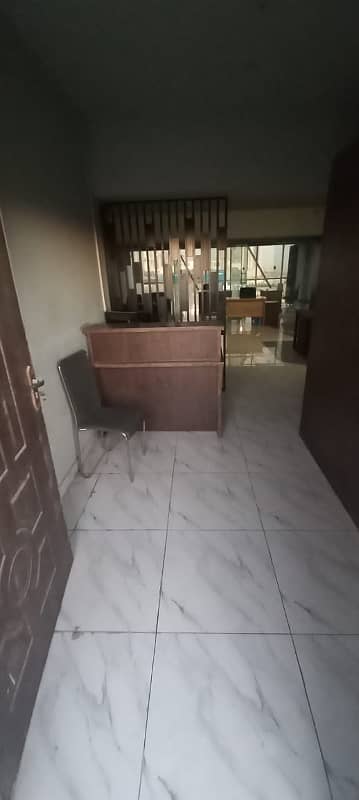 Dha Ph 7 | Khe Ittehad & Jami Street 11 | 1500 Sqft Fully Furnished Office Floor | Executive Glass Chambers | Attach Bath | Kitchen | Basement Car Parking | Maintained By Real Estate Management | Reasonable Rent | 3