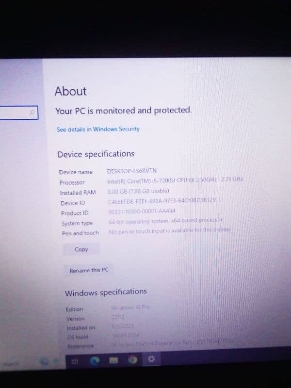 HP Core i5 7th Generation For Sale New Brand Condition 1