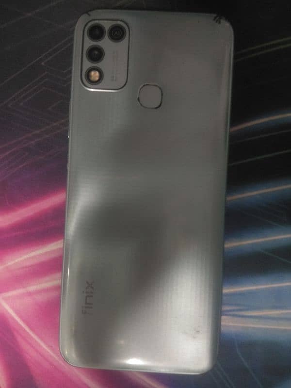 Infinix hot 10 play with box and pta approved with good condition 5