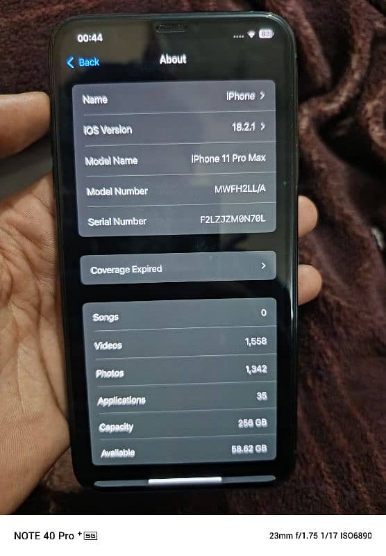 iphone 11 pro max 256 gb non pta jv 0