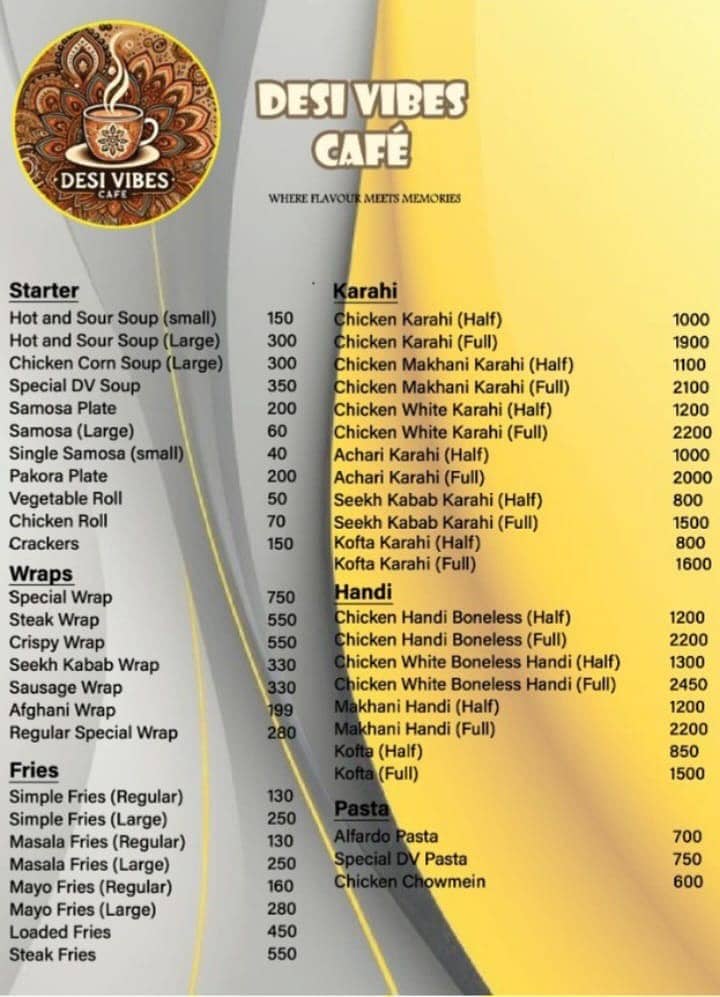 Need Chef for Desi Vibes Cafe 1