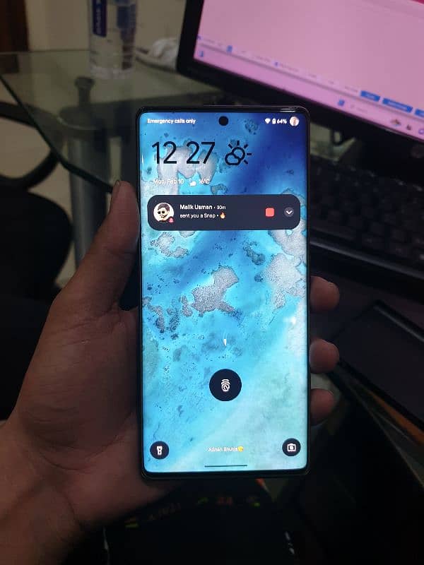 pixel 6pro for sell OEM locked  condition 10 by 8.5 back sheet apply 2