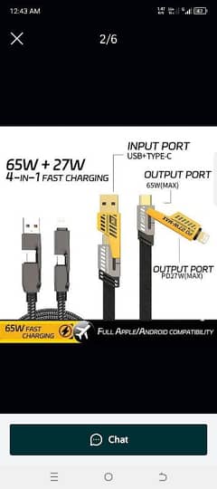 original stock available 4 in 1 cable original stock available