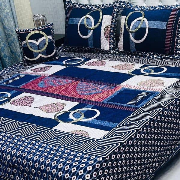 Luxury Velvet 4pcs bed sheets 7