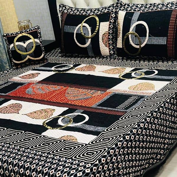 Luxury Velvet 4pcs bed sheets 10