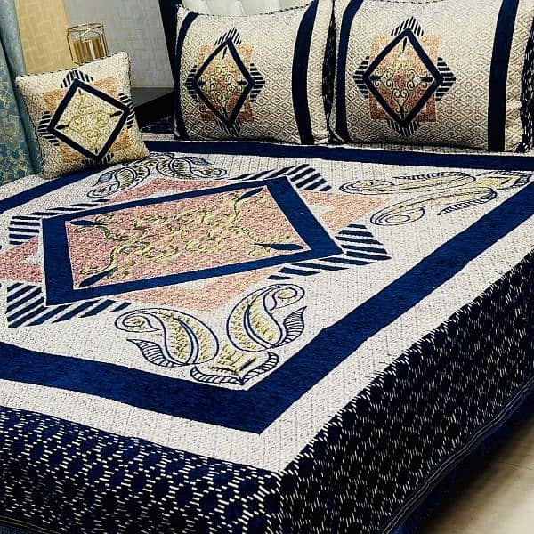 Luxury Velvet 4pcs bed sheets 12