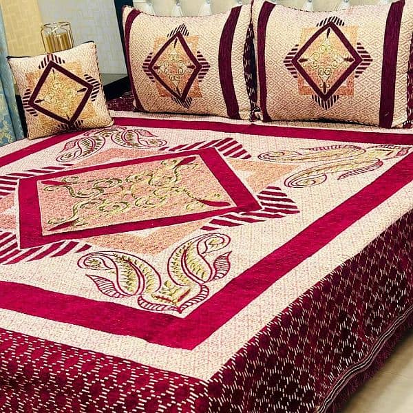 Luxury Velvet 4pcs bed sheets 18